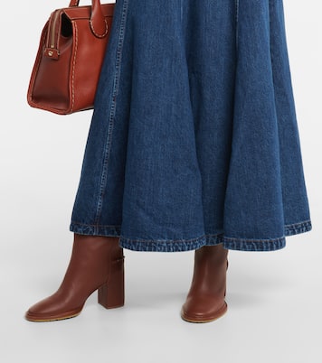 Botas altas Edith de piel | Chloé