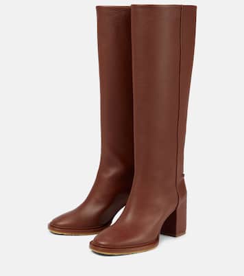 Botas altas Edith de piel | Chloé