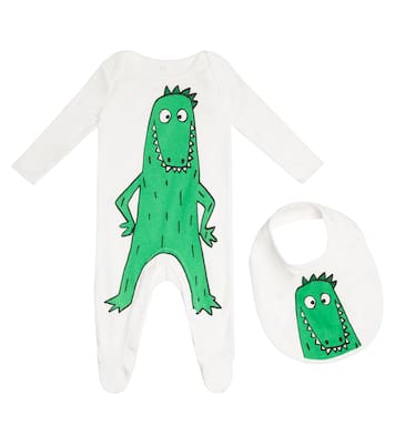Baby - Tutina e bavaglino in cotone | Stella McCartney Kids
