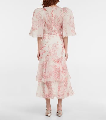Cropped-Top aus Seidenchiffon | Giambattista Valli