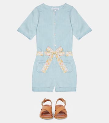 Playsuit aus Chambray | Tartine et Chocolat