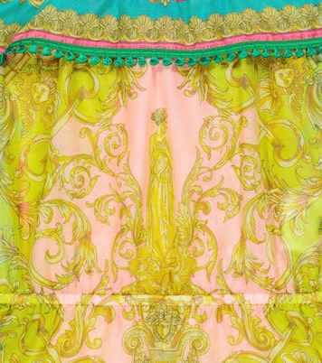 Mono Barocco Goddess de algodón y seda | Versace Kids