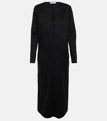 Leisure - Abito midi Meandro in suede sintetico | Max Mara