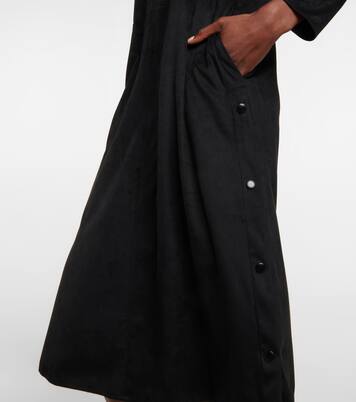 Leisure - Abito midi Meandro in suede sintetico | Max Mara