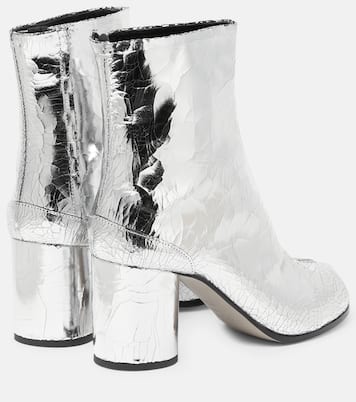 Tabi metallic leather ankle boot | Maison Margiela
