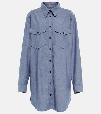Robe chemise Bridget en chambray de coton | Isabel Marant