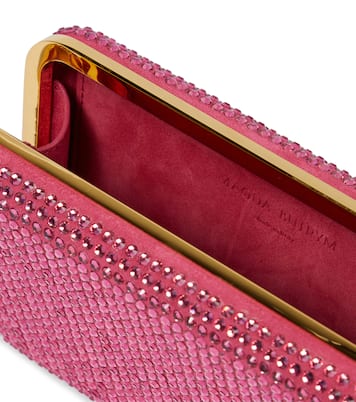 Clutch in suede con cristalli | Magda Butrym