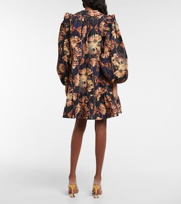 Rhea floral cotton poplin minidress | Ulla Johnson