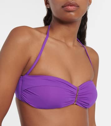 Positano bandeau bikini top | Melissa Odabash