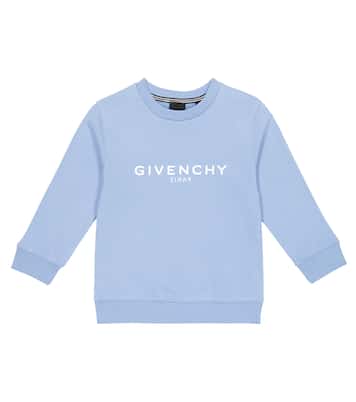 Sudadera en mezcla de algodón con logo | Givenchy Kids