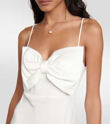 Bridal Minikleid Libby aus Satin | Rixo