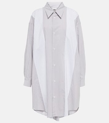 Striped cotton shirt dress | MM6 Maison Margiela