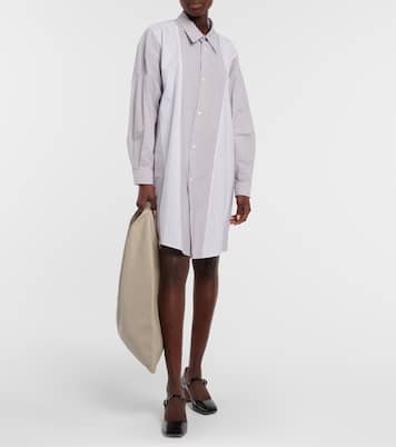 Striped cotton shirt dress | MM6 Maison Margiela