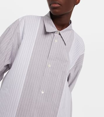 Striped cotton shirt dress | MM6 Maison Margiela