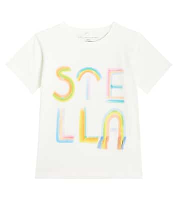 Logo cotton jersey T-shirt | Stella McCartney Kids