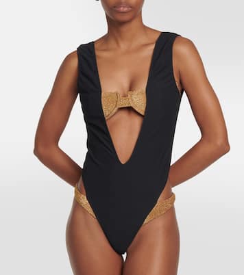 V Double Layer swimsuit | Same
