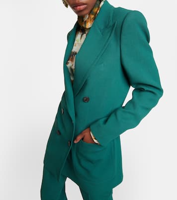 Blazer in gabardine di lana | Dries Van Noten