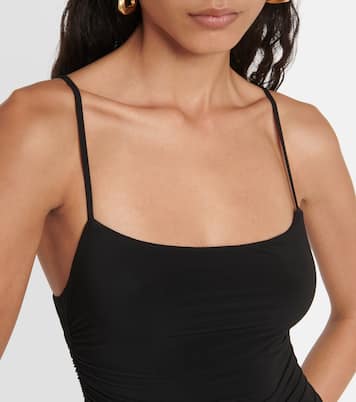 Ruched jersey minidress | Wardrobe.NYC