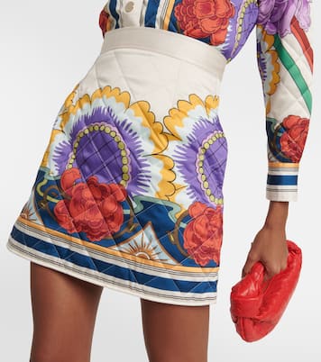 Minifalda Edie de sarga acolchada | La DoubleJ