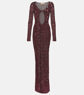 Chyha embellished cutout maxi dress | Aya Muse