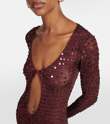 Chyha embellished cutout maxi dress | Aya Muse