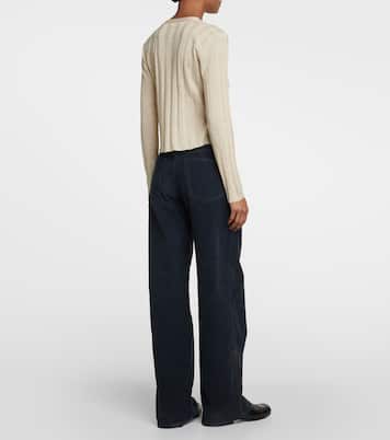Dwin linen and silk cardigan  | The Row