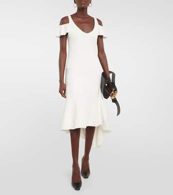 Off-Shoulder-Midikleid | JW Anderson