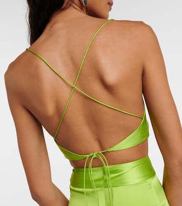 Brassière en satin de soie | The Sei