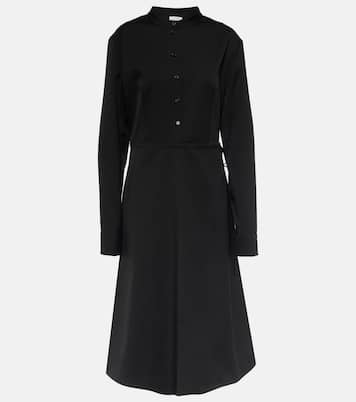 Hemdblusenkleid aus Schurwolle | Jil Sander