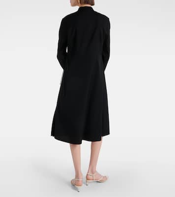 Hemdblusenkleid aus Schurwolle | Jil Sander