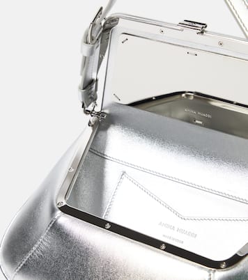 Ami leather shoulder bag | Amina Muaddi