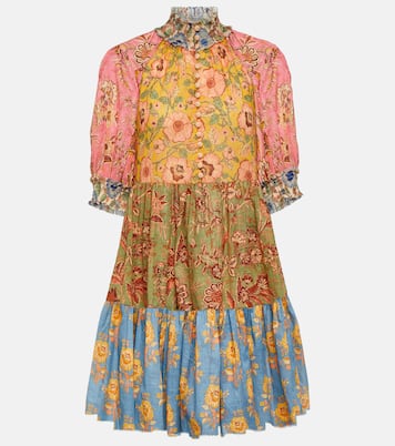 Junie floral cotton minidress | Zimmermann