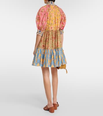 Junie floral cotton minidress | Zimmermann