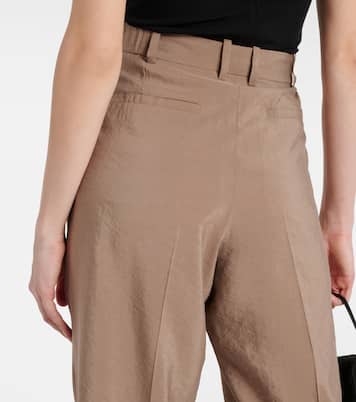 Pantaloni regular in twill di misto seta | Joseph
