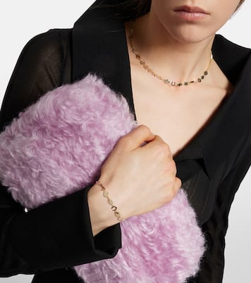 Pulsera Small de oro de 14 ct con figuras | Sydney Evan