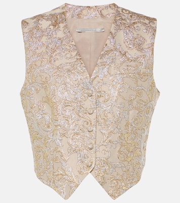 Gilet in broccato | Stella McCartney