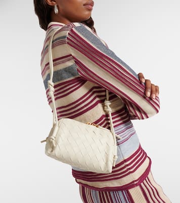 Concert leather crossbody bag | Bottega Veneta