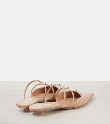 Mules aus Leder | Valentino Garavani