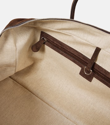 Sac de voyage Brigitte Large en daim | Magda Butrym