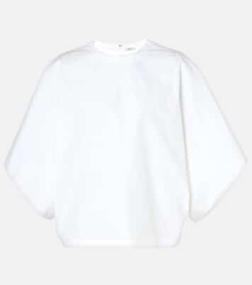 Top drapeado Tenley de algodón | Fforme