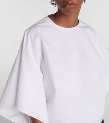 Top drapeado Tenley de algodón | Fforme