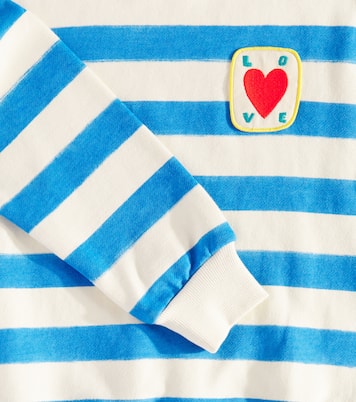 Felpa Love in cotone a righe | Jellymallow