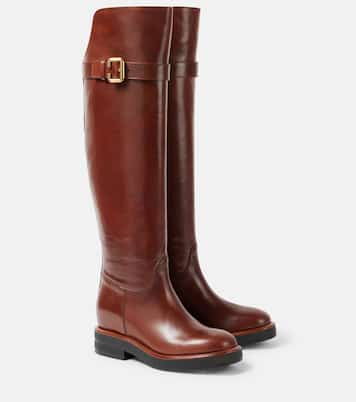 Botas mosqueteras Coddington de piel | Chloé