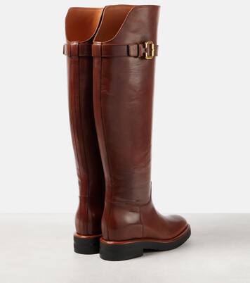 Botas mosqueteras Coddington de piel | Chloé