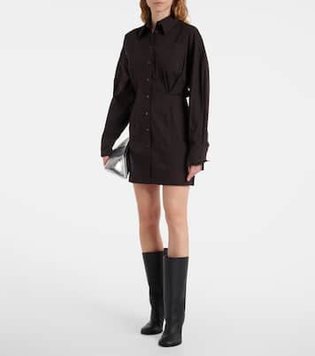 Stiefel Liya 95 aus Leder | Amina Muaddi
