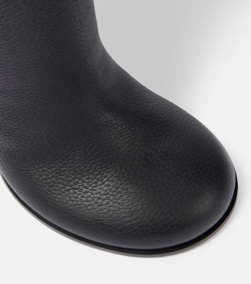 Stiefel Liya 95 aus Leder | Amina Muaddi