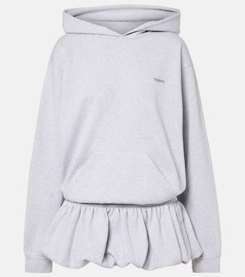 Vestido corto Basque de mezcla de algodón | Coperni