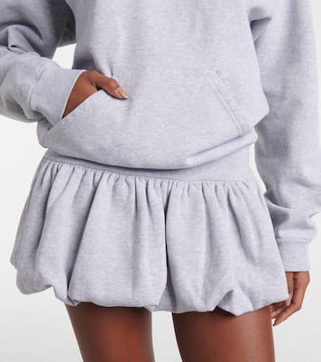 Vestido corto Basque de mezcla de algodón | Coperni