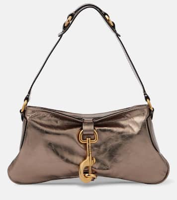 Sac Kerala 25 Small en cuir métallisé | Chloé