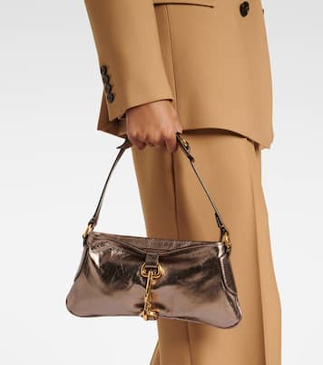 Sac Kerala 25 Small en cuir métallisé | Chloé